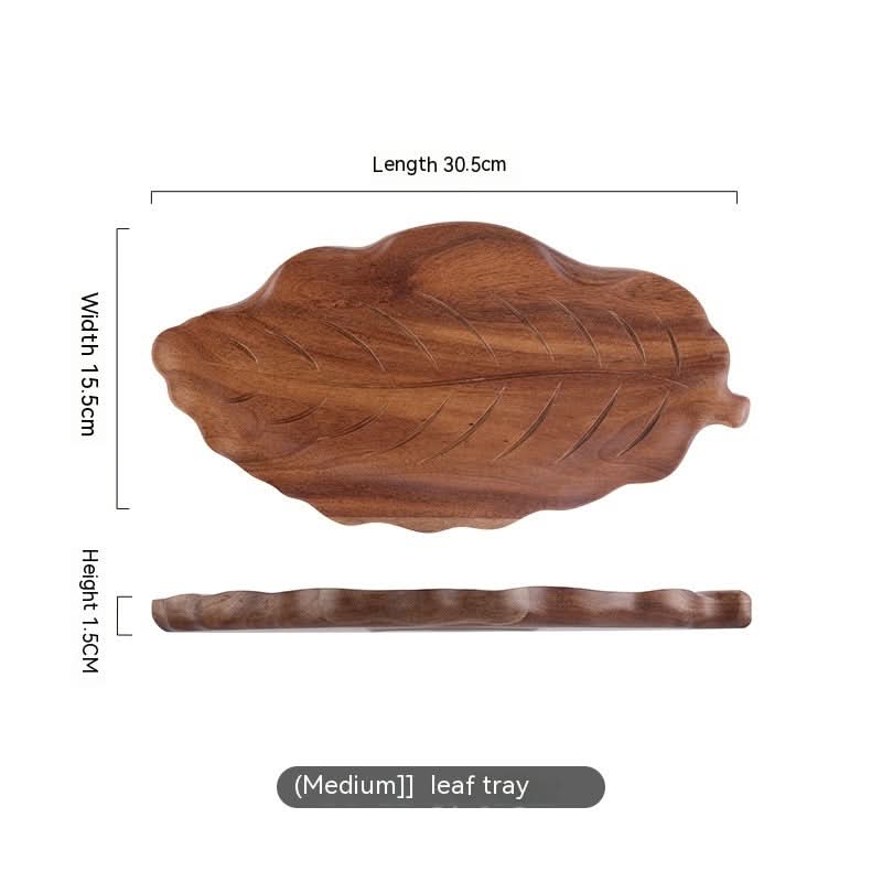 Leaf-Shaped Serving Tray