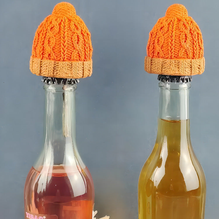 Creative Christmas Hat Resin Beer Bottle Opener Kitchen Gadgets