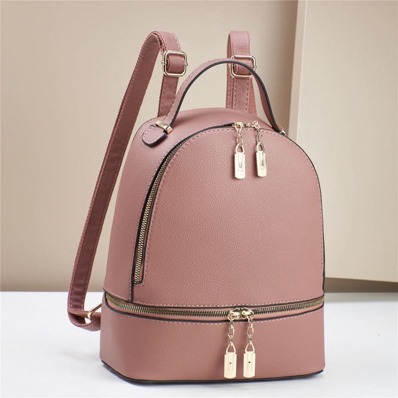 Reisetasche aus weichem Leder mit großem Fassungsvermögen