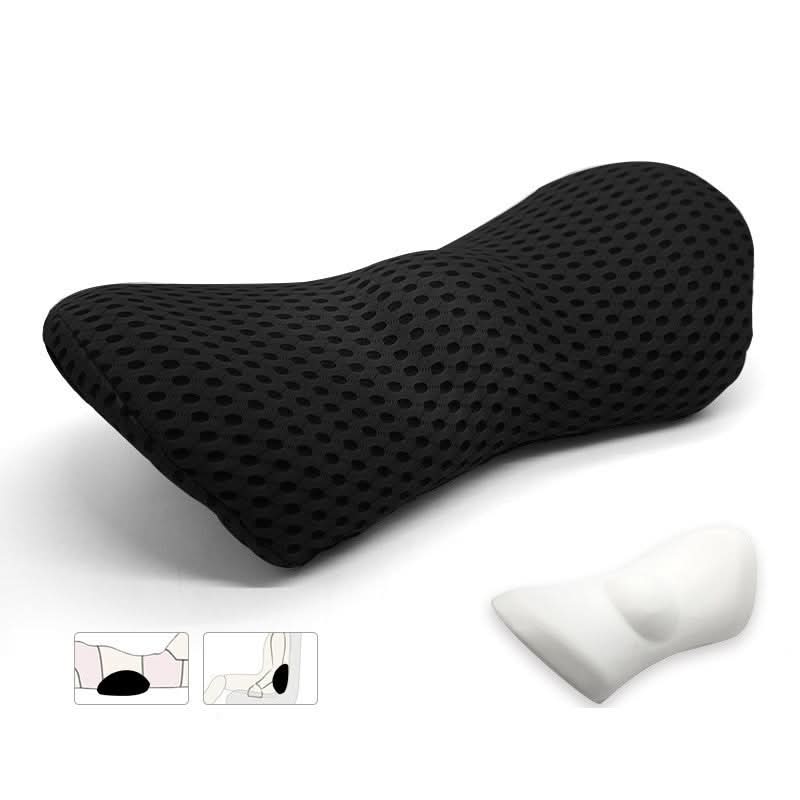 Coussin de soutien lombaire pour les personnes dormant sur le côté, soulagement des douleurs de hanche, coccyx et sciatique pendant la grossesse, coussin pour dossier de chaise, coussin lombaire pour siège auto