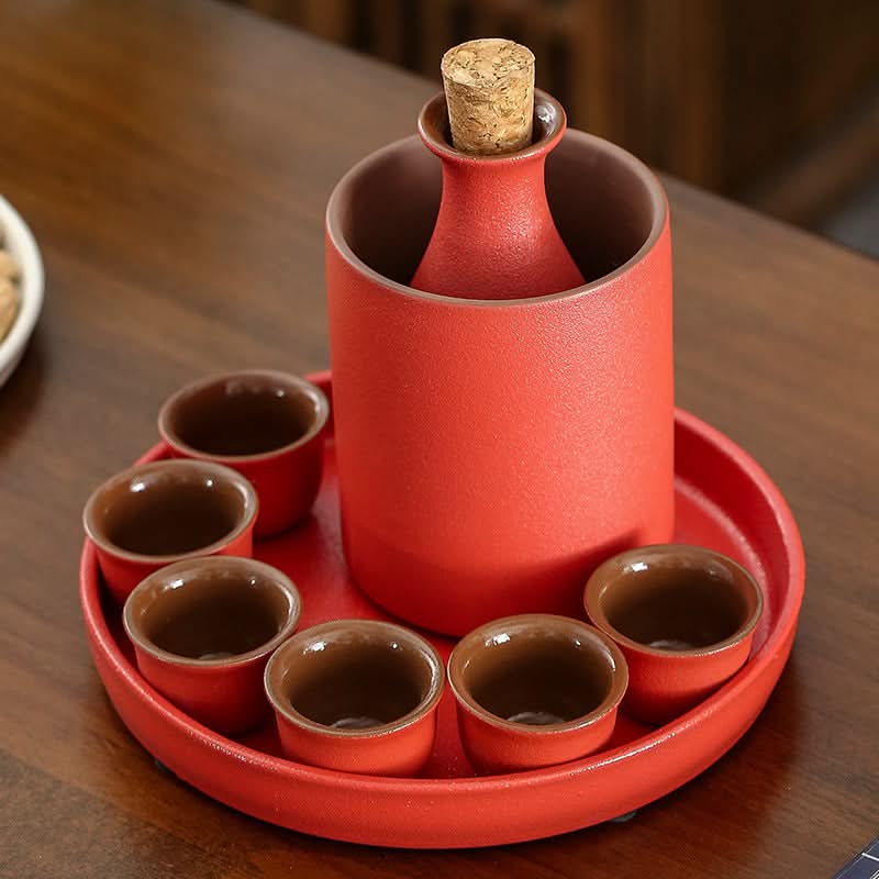 Wine Warmer Mug Set