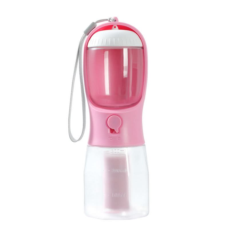 Gobelet pour chien, sac à croquettes et sac poubelle : trois-en-un, portable et multifonctionnel, pour animaux de compagnie. Accessoires pour animaux.