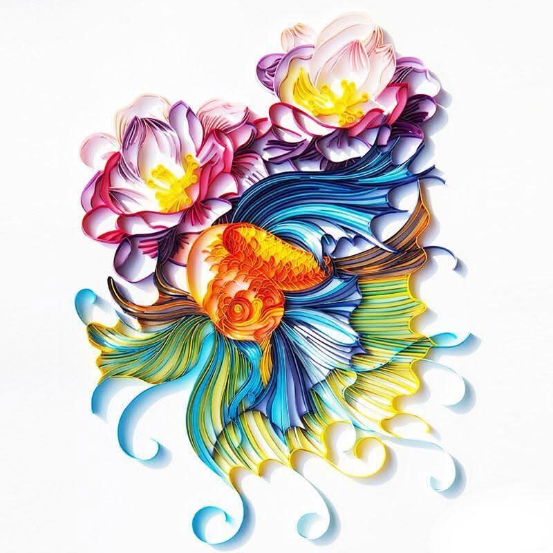 Quilling Paper Craft Material Kit