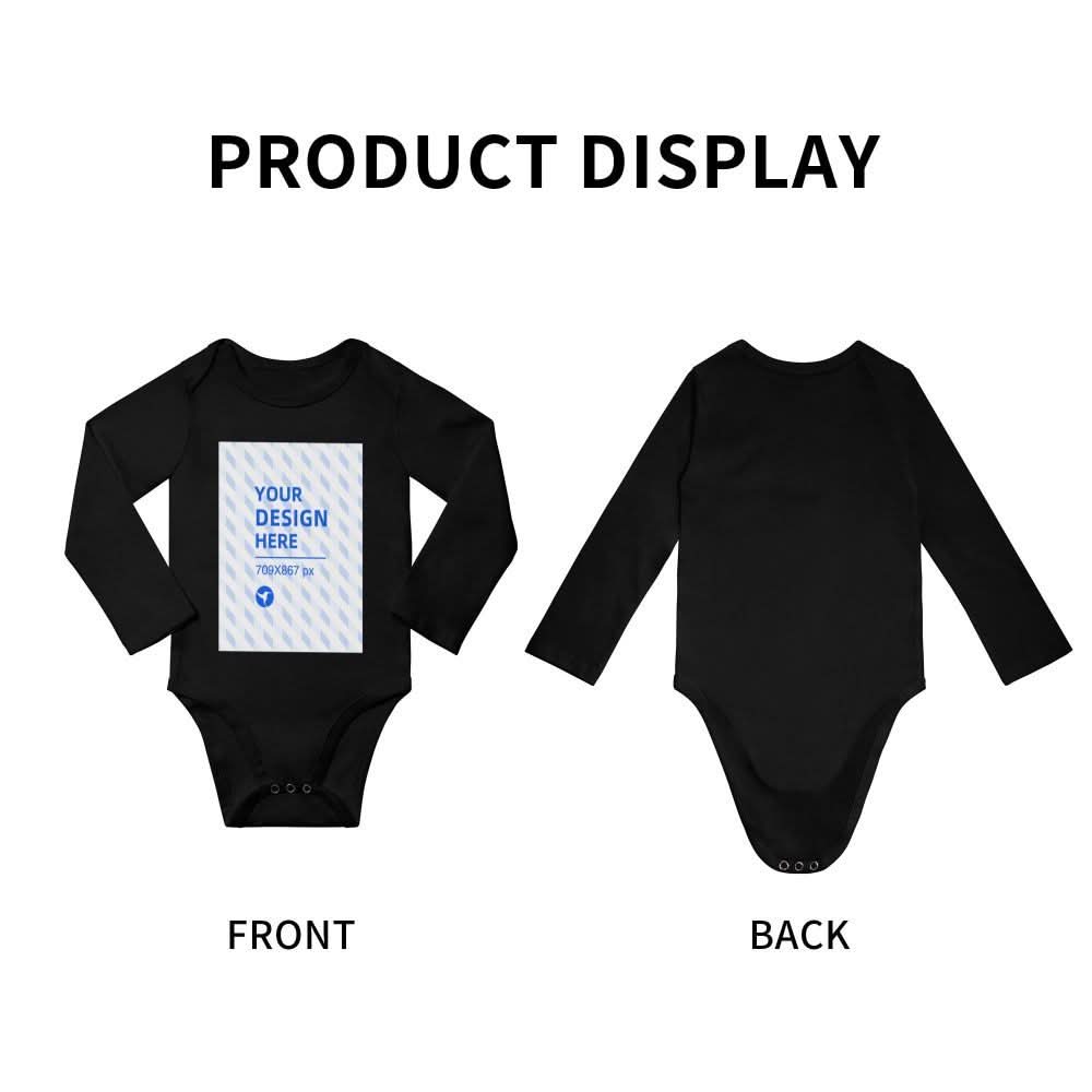 Comfortable Baby Long-Sleeved Romper