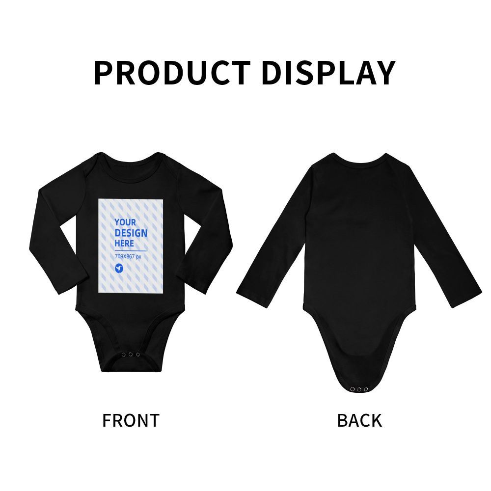 Wear A Comfortable Baby Long-sleeved Romper