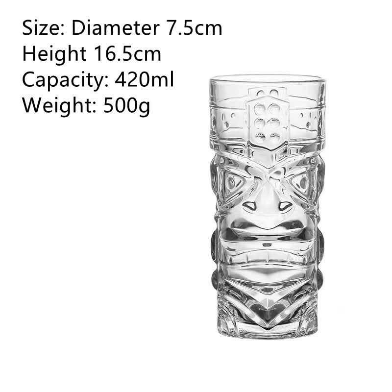 Ceramic Tiki Cocktail Cup – Hawaiian Totem Design