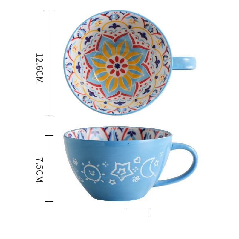 Ceramic Breakfast Tea or Milk Mug