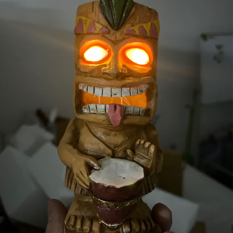 Cocktail Tiki Solar LED Garden Light