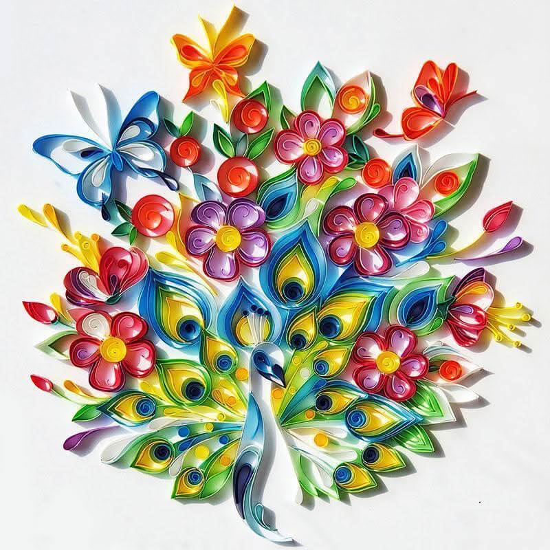 Quilling Paper Craft Material Kit