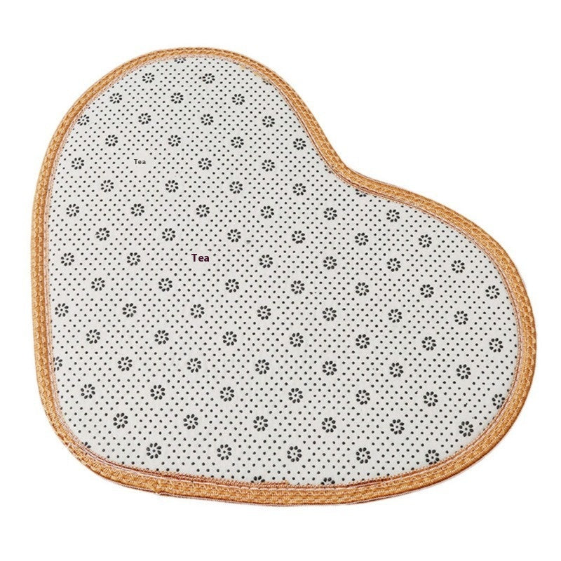 Heart-Shaped Floor Mat texture
