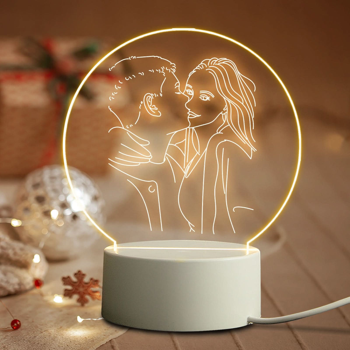 Tanabata Festival Couple Exclusive Acrylic Night Light
