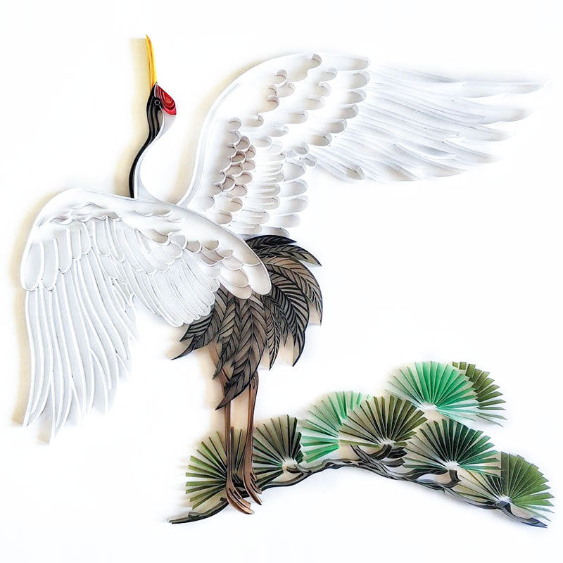 Quilling paper craft design example