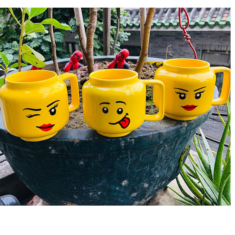 Sip and Smile Ceramic Mug size