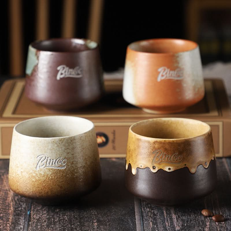 Retro Ceramic Espresso Cup