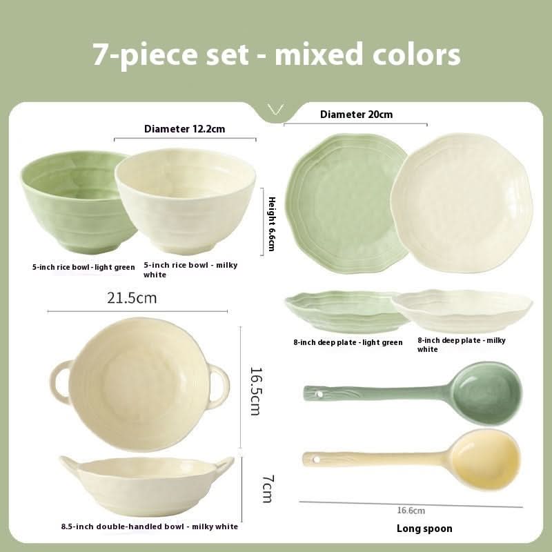 Versatile Ceramic Tableware and Dishes Set