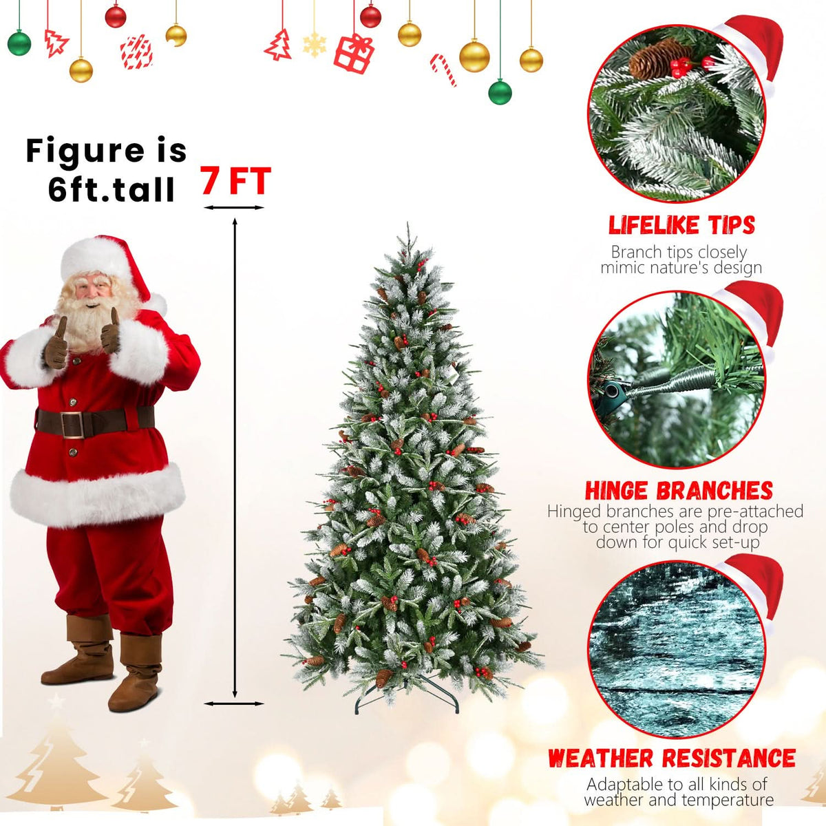PVC Christmas Tree Decoration