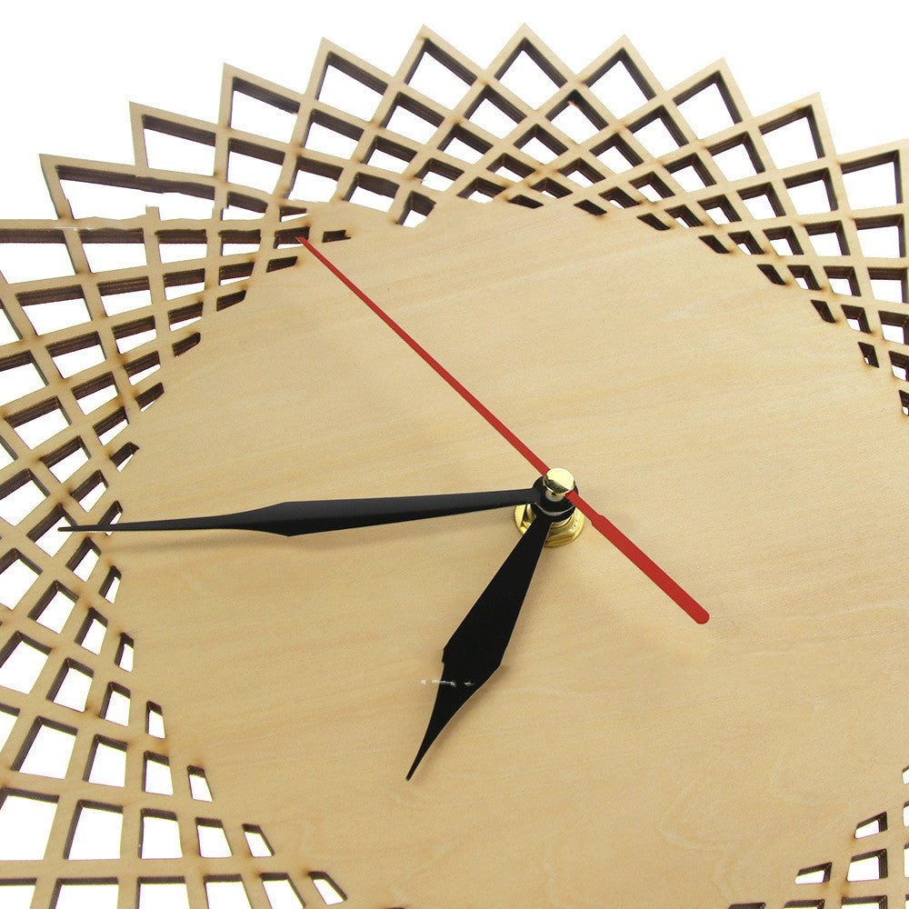 Nordic Style Wooden Wall Clock