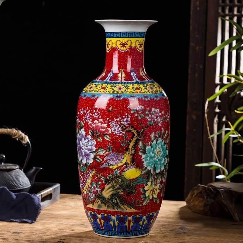 Enamel Color Ceramic Decorative Bottles