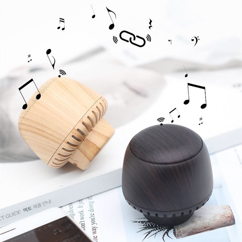 Portable Mushroom-Shaped Bluetooth Speaker with Night Light
