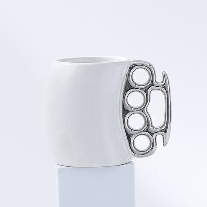 Chic & Elegant Porcelain ring Mugs – A Touch of Luxury with Every Sip